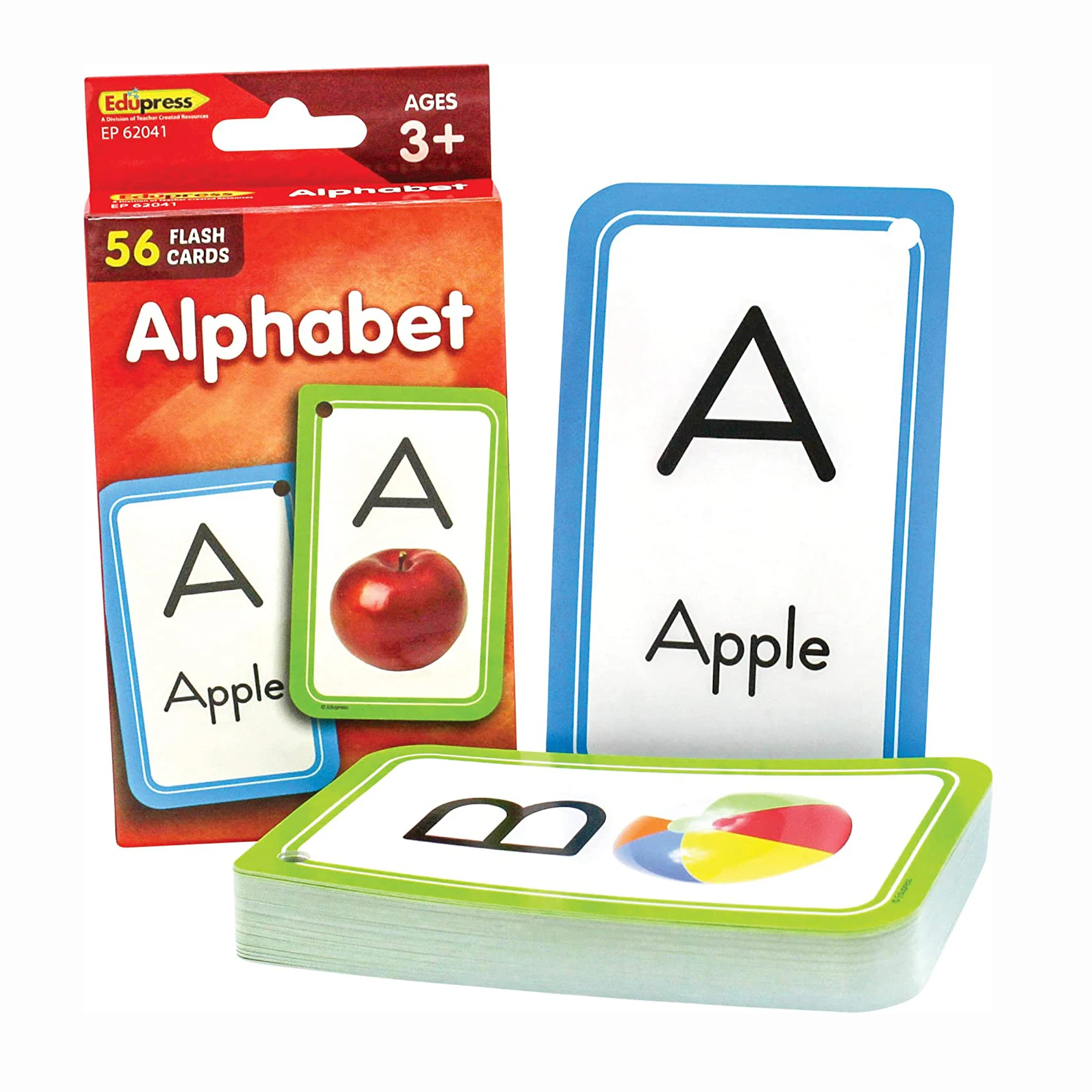 Custom Kids Flash Card Printing 52 Card Deck Children Educational Learning Card Deck