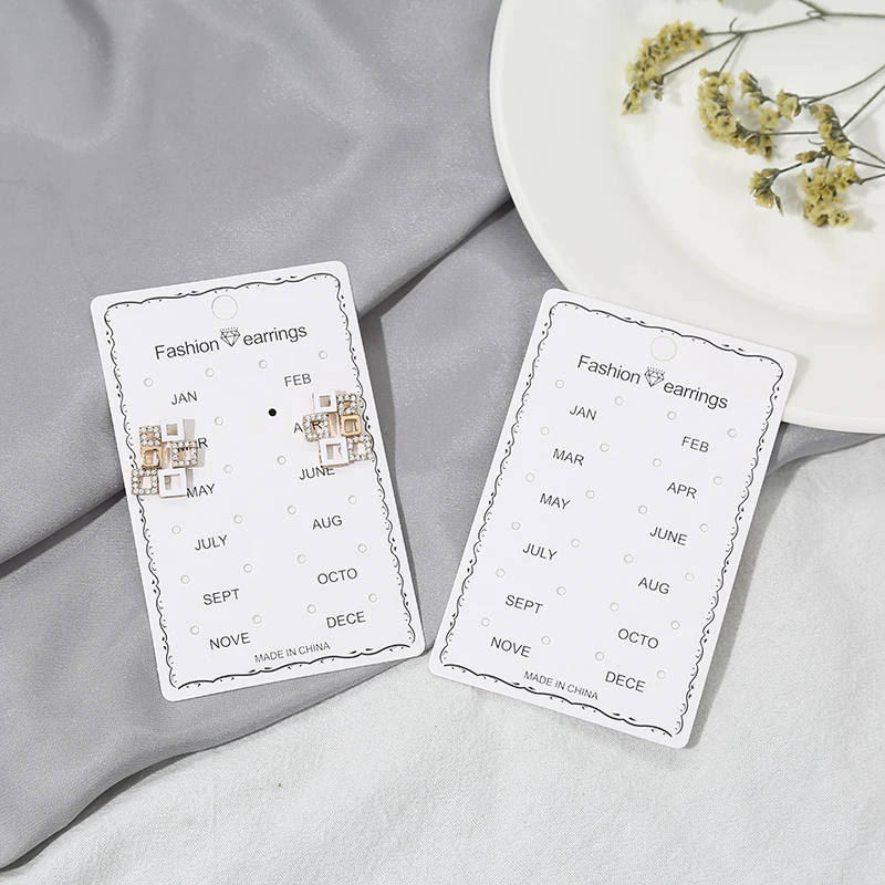 Custom Printed White Paper Jewelry Cards Necklace Earring Hairpin Pendant  Packing Jewelry Displays Card - Buy Custom Printed White Paper Jewelry Cards  Necklace Earring Hairpin Pendant Packing Jewelry Displays Card Product on