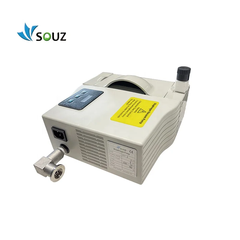 High Performance 2 Cube Meter 8mbar Negative Pressure 180W Oil Free Vacuum Pump DVP2 Diaphragm Vacuum Pump for Laboratory