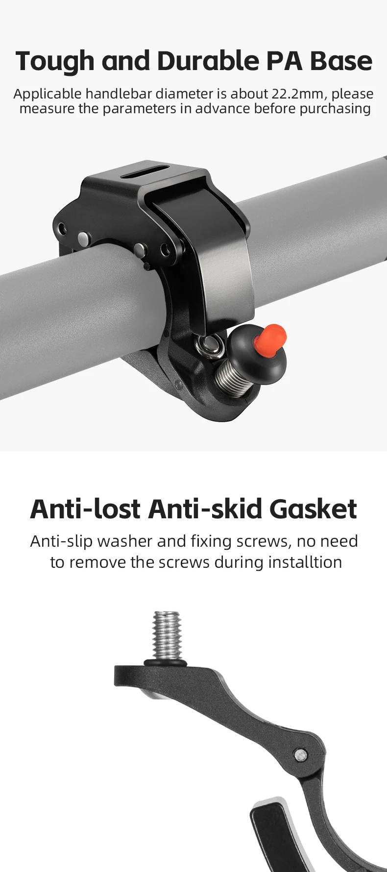 Rockbros Aluminum Alloy Mini Bike Bell Bicycle Ring Bell Metal