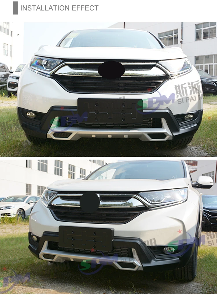 Spm Factory Direct Front Rear Bumper Guard Protector For Honda Crv 2017