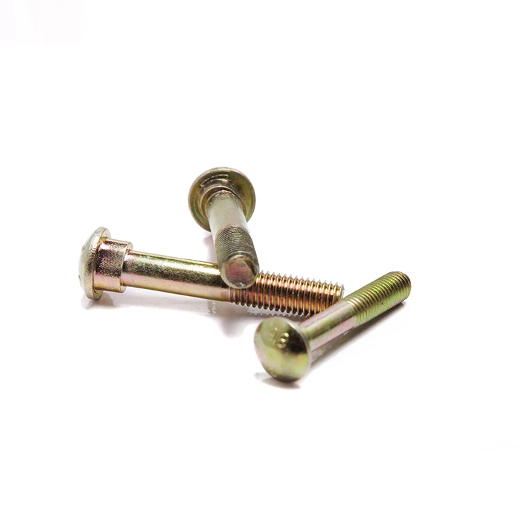 Elliptic Neck Track Railway Bolt Oval Neck Bolt for Rail Track Railway Oval Neck Railway Fish Bolt