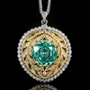 Colgante Para verde con cadena Chopin