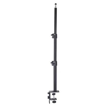 KALIOU X010 Photography Adjustable Desktop Aluminum Camera Mobile Phone Tripod C Led Ring Light Stand detail image