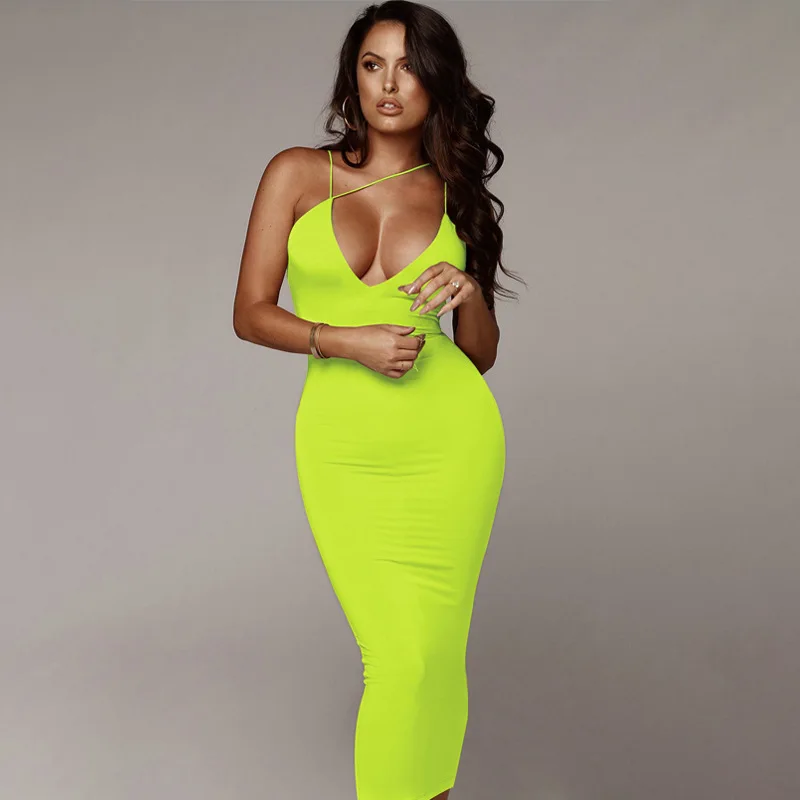 Women Sexy Bodycon Sleeveless Strap 