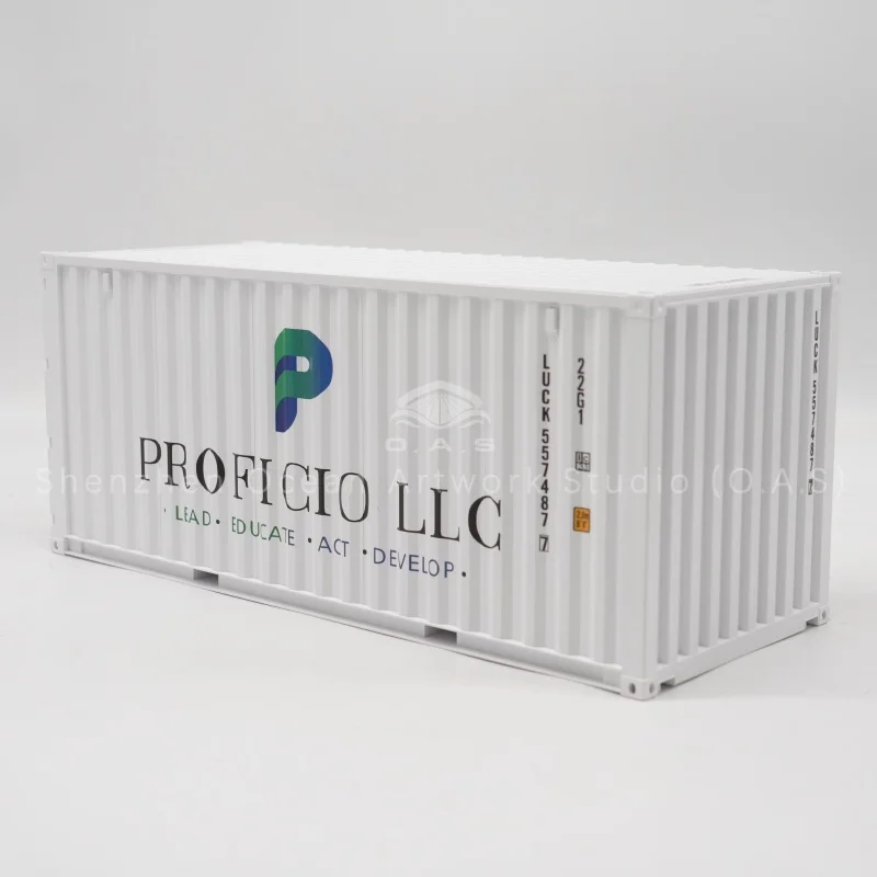 loas container model factory 20gp crafts shipping boxes proficio miniature container model-11