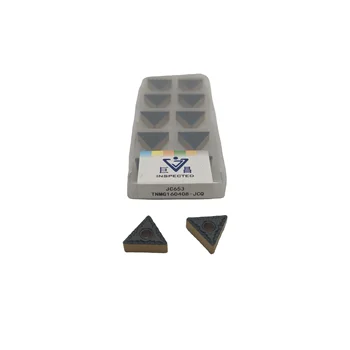Juchang Factory Direct JC653 TNMG160408-JCQ Turning Carbide Blade High Wear-Resistant CNC Metal Lathe Tool JC653 CVD Coating OEM