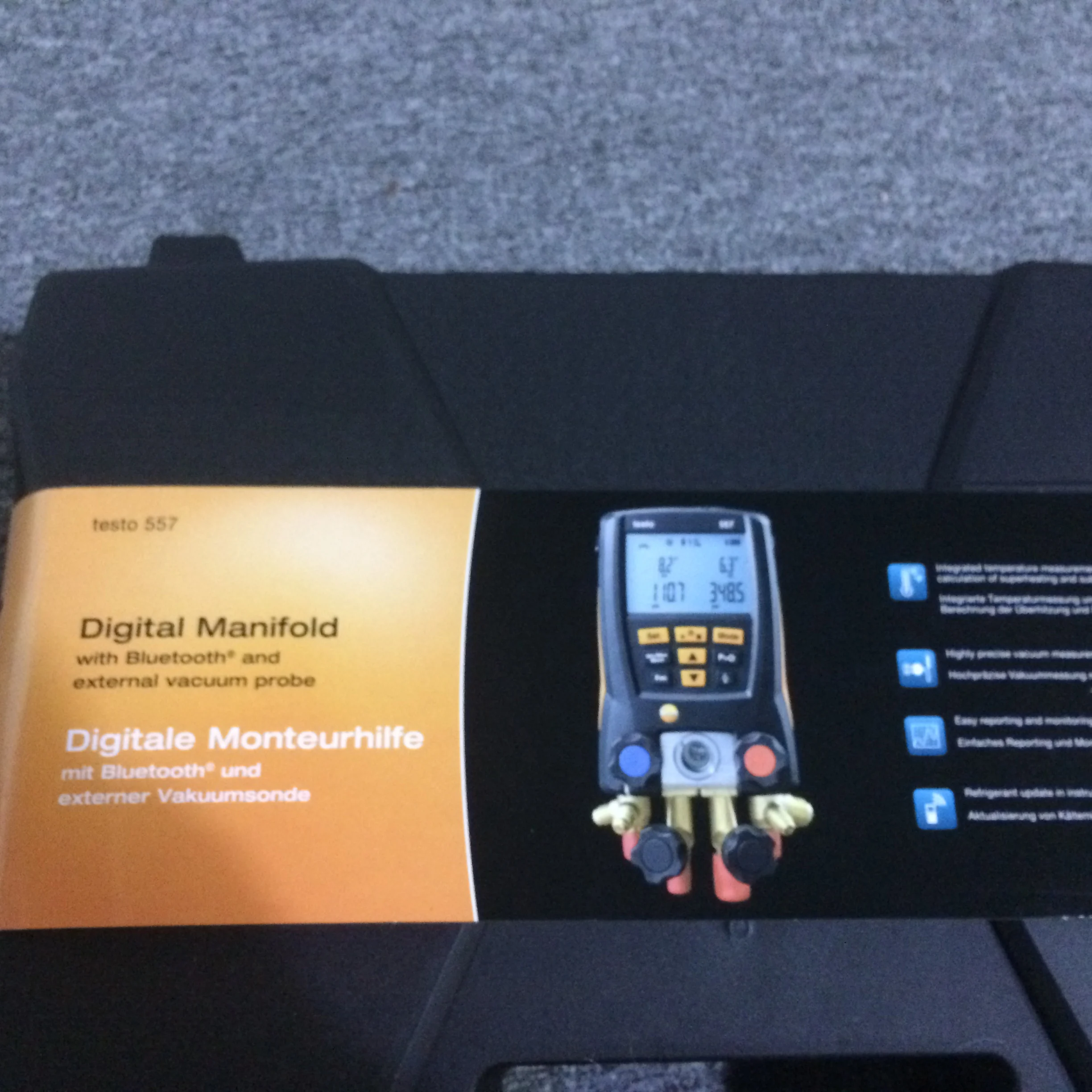 Testo552 Ip42 Rated Water Resistant And Dirt Proof Original Testo 552