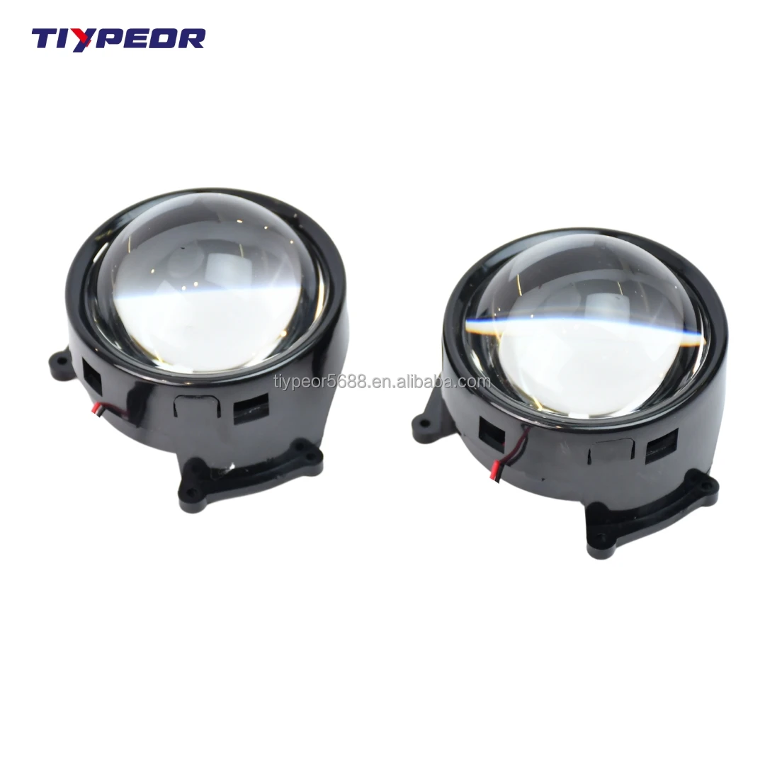 product tiypeor car light accessories blinking 12v led headlight 3inch dynamic devil eye angel eye decoration lights upgrading retrofits-8