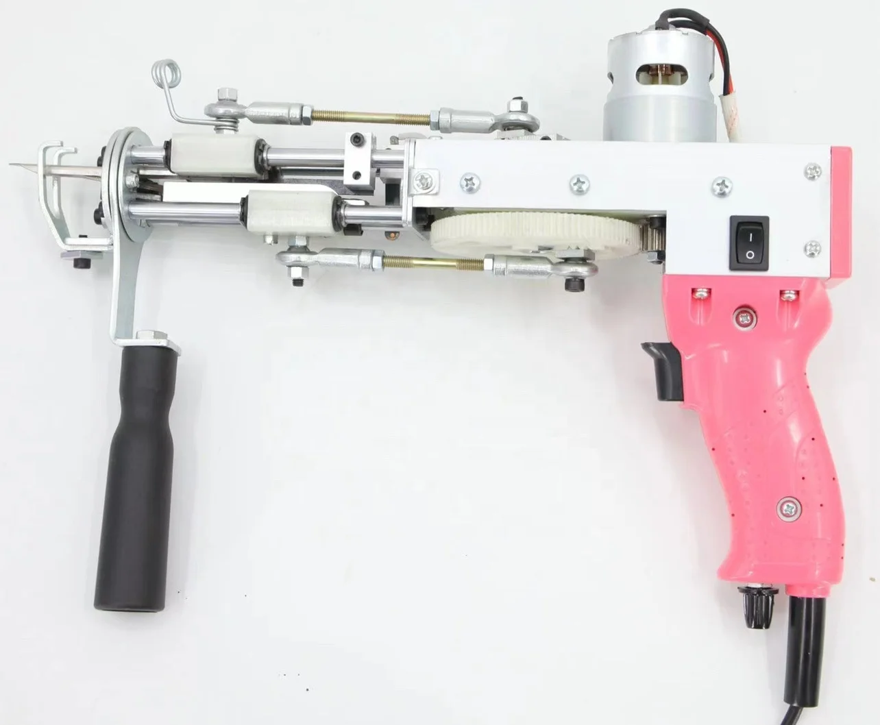 3 в 1 ЕС/США/канал Регулируемая длина пряжи петля ворс и резка ворса Электрический коврик ручная машина для пробивки