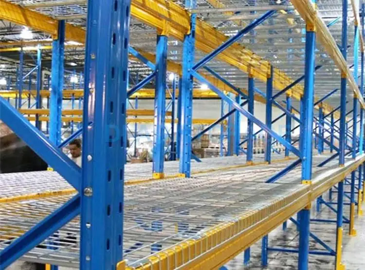 Warehouse Storage Shelves Stacking Racks Pallet Shelving Industrial ...