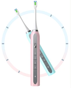 New Product 1500mah Rechargeable Type-C Electric Toothbrush Brushless Motor Copper Free Toothbrush Bristles