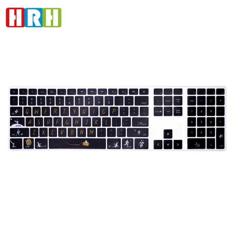 BSCI Factory Printing Stylish Keyboard Cover for Macbook G6 Model Silicone Protector Laptop Accessories Cover Keyboard