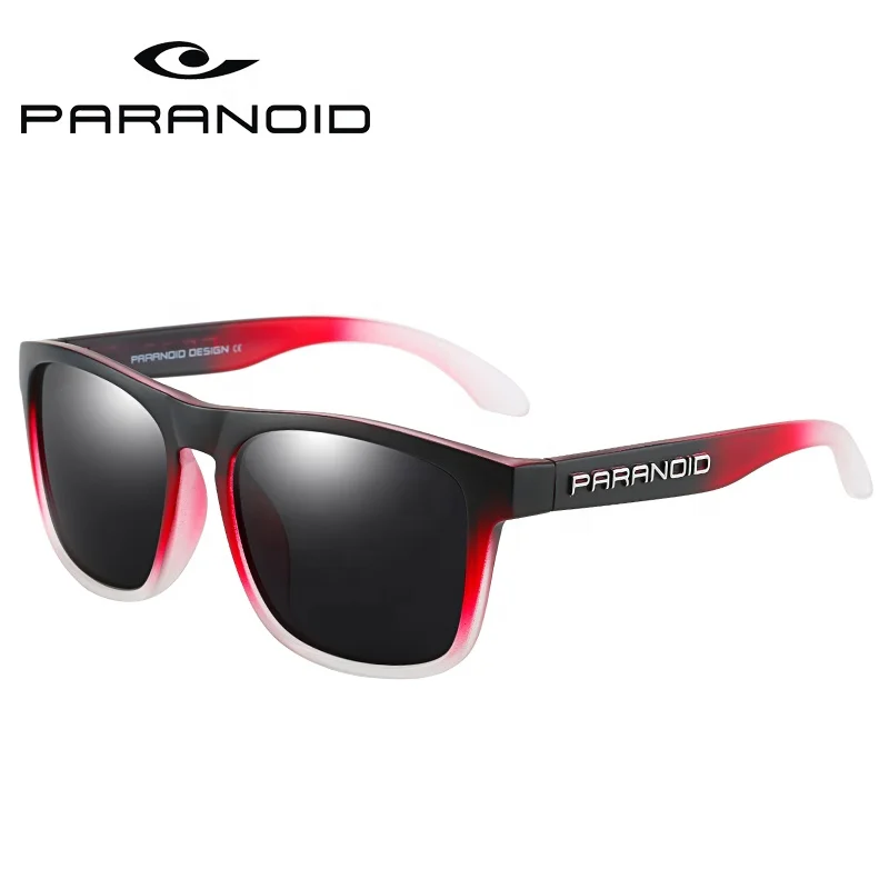 PARANOID Square Polarized Sports Sunglasses