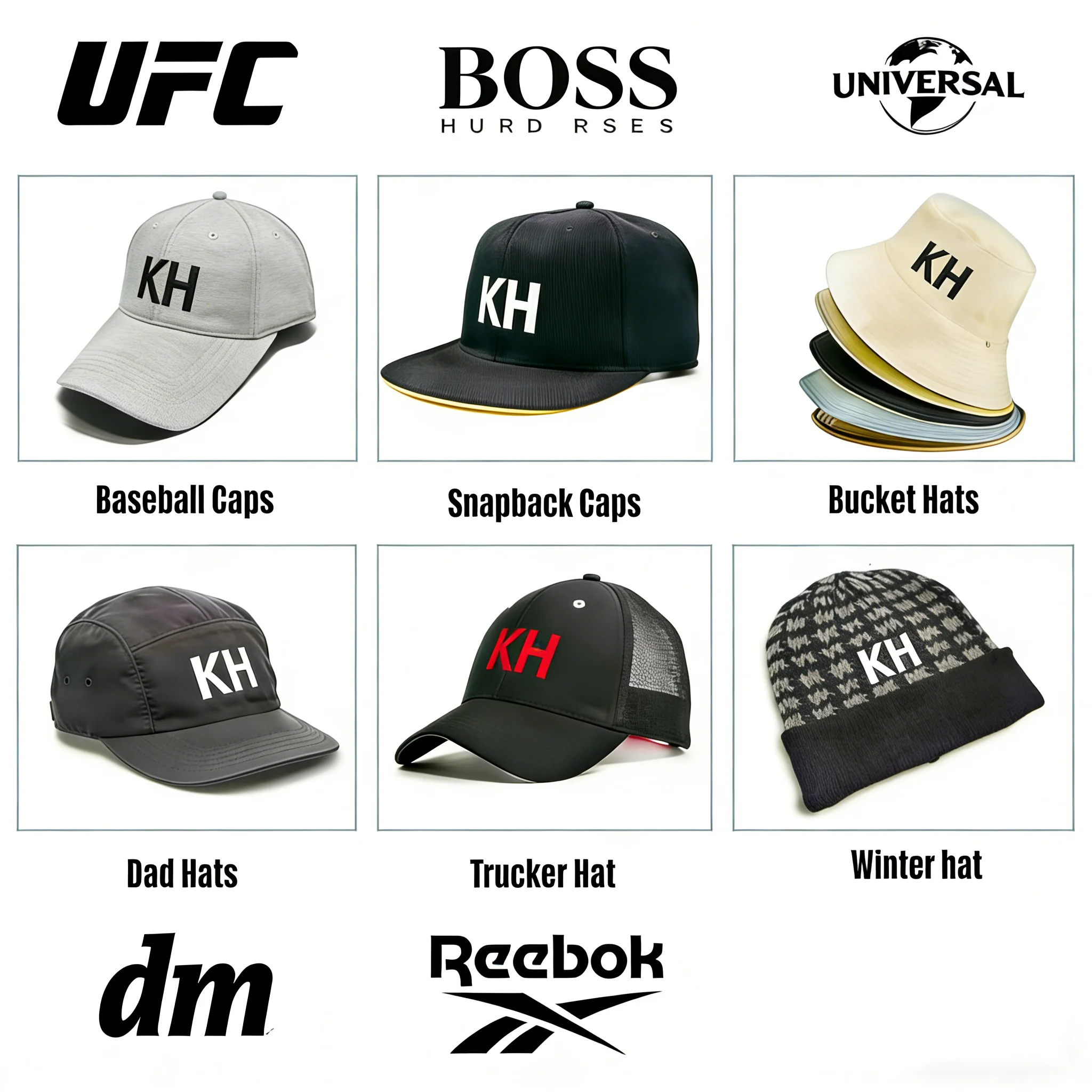 2026 New Arrival Trendy Bucket Hats for Men Women Logo High Quality Streetwear Reversible Fisherman Hat
