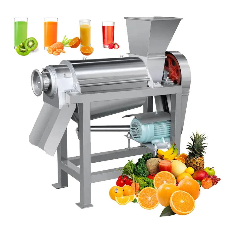 Commercial Passion Juicer Fruit Pulper Small Peach Ginger Extractor Extract Orange Cold Press Juice Machine