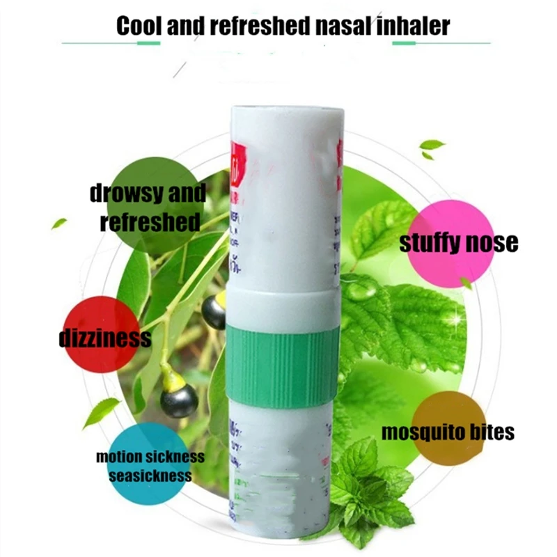 Menthol Essential Oils Thailand Medicated Oil Blank Nasal Inhaler ...