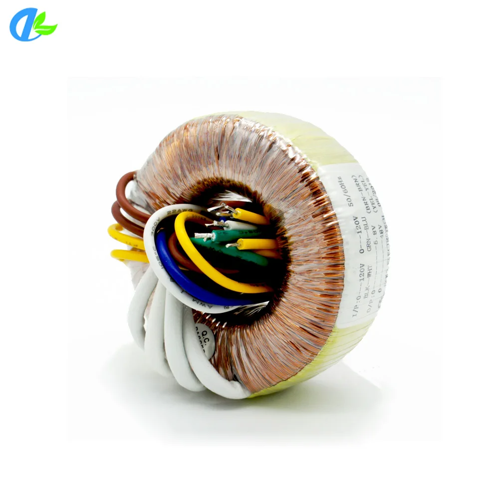 Custom Toroidal Transformer OEM/ODM Service 20VA-25KVA Any Input/Output Voltage with UL/CECertification