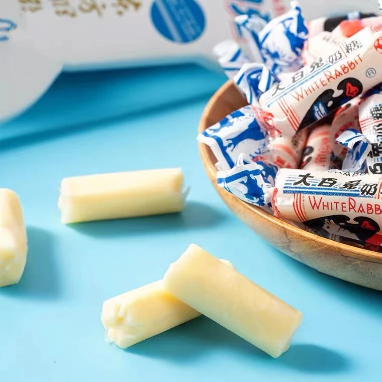 OEM Packing Big White Rabbit Creamy Milk Toffee Chewy Candy - Fruity ...