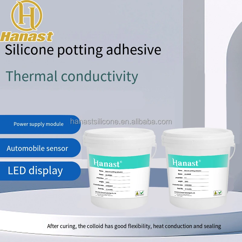 Two-Component Thermal Conductive AB Adhesive Waterproof Electronic Silicone Sealant Potting for Potting & Sealant 6