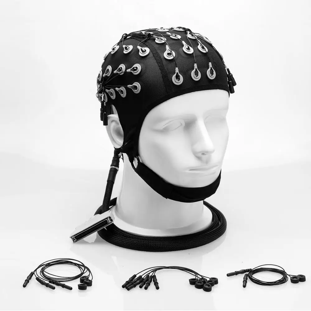 High Density EEG Head Cap - 32, 64, 128 Channels CE Certified