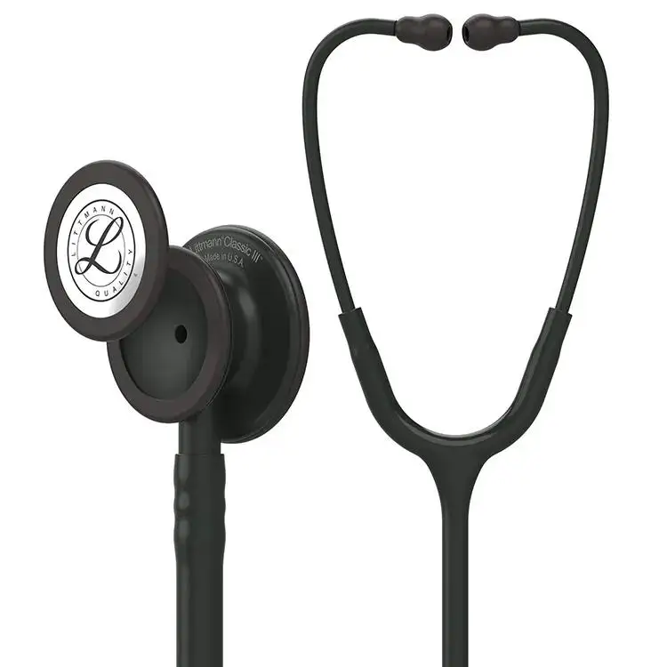 3M Classic III Littmann stethoscope 5803 All black Single Head Stethoscope