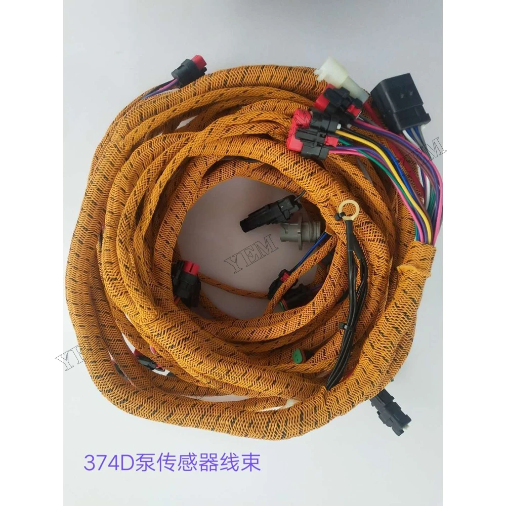 Sensor Wiring Harness for Caterpillar 374D Universal Engine Parts 2