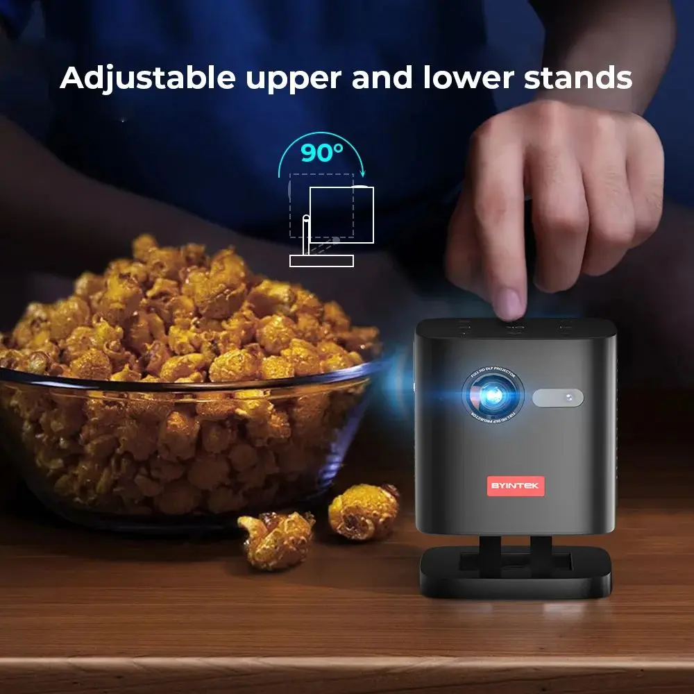 BYINTEK P19 Mini Small 3D Android DLP Pico Mobile Home Cinema Pocket Video Planetarium Projector Proyector Portatil 4K
