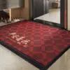 Dark pattern - peace and joy - red