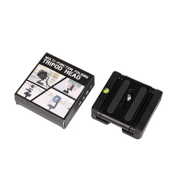 Kaliou B010 Z-type Quick-folding Pan/tilt, Plastic Pleated Slide Rail Base Macro Quick Release Plate Bracket product image