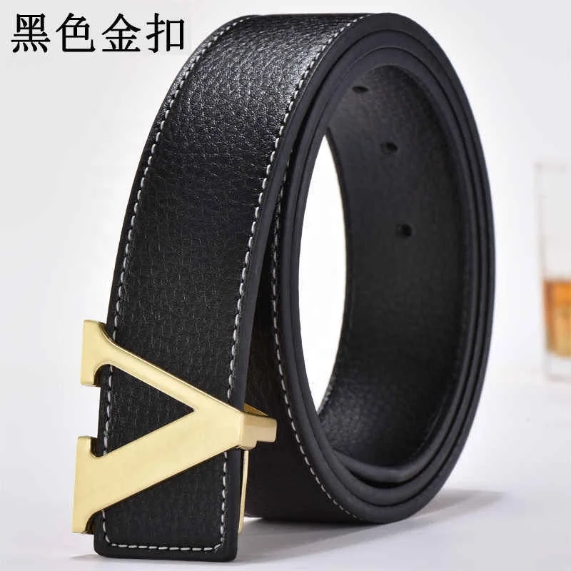 Designer Genuine Leather Belt With V Buckle And Monogram 15 Styles For Men  And Women From Beltsunglassesoo, $16.42