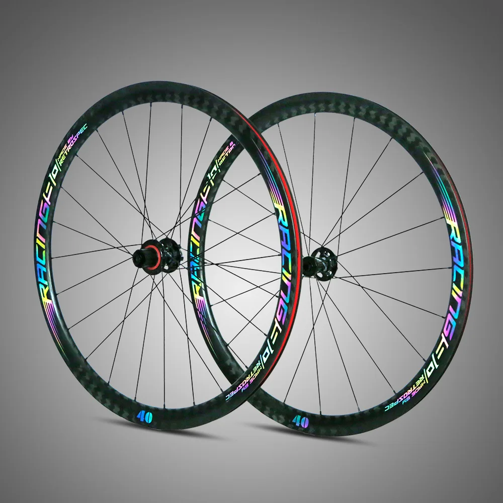 carbon disc wheelset 700c