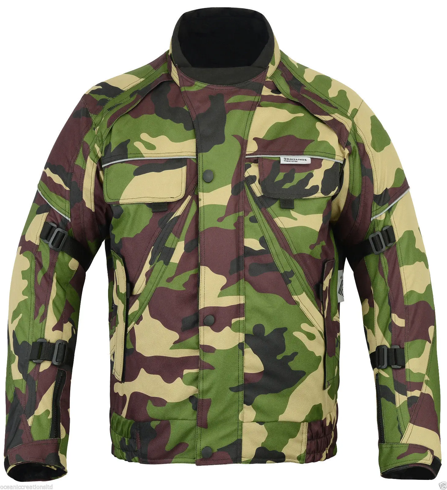 camouflage motorcycle jacket