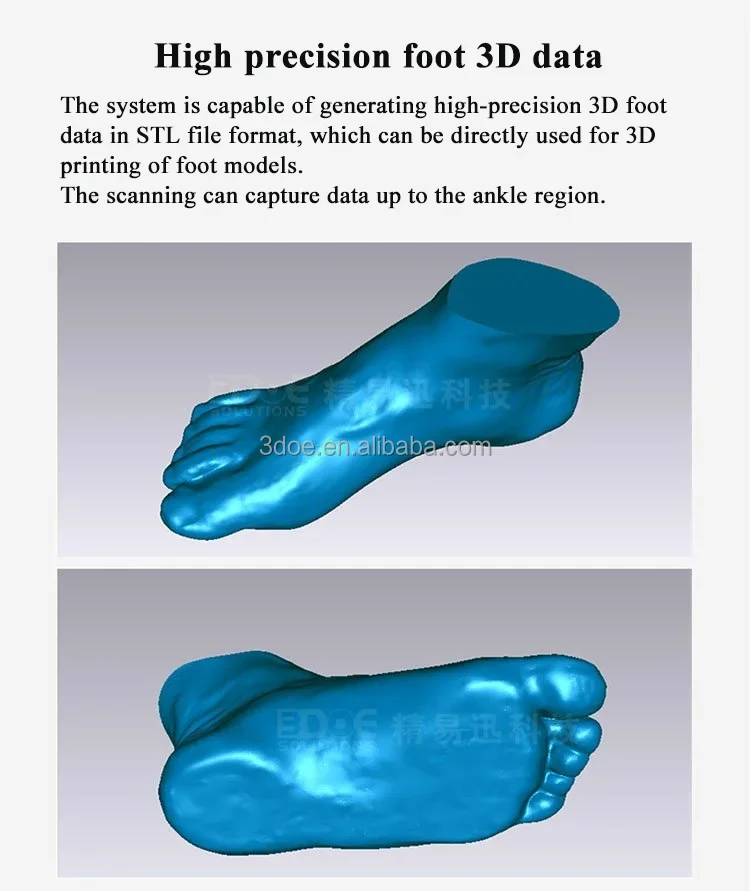 3doe Foot Wellness Pro: Advanced 16-view Foot Scanner For Personalized ...