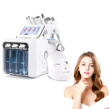 7 In 1 Aqua Peel Hydrogen Oxygen Bubbles Small Bubble Machine Facial Cleaning Machine Face Clean SkinCare Machine