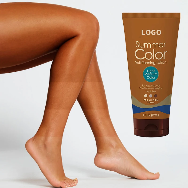 Private Label Self Tanning Lotion Oil