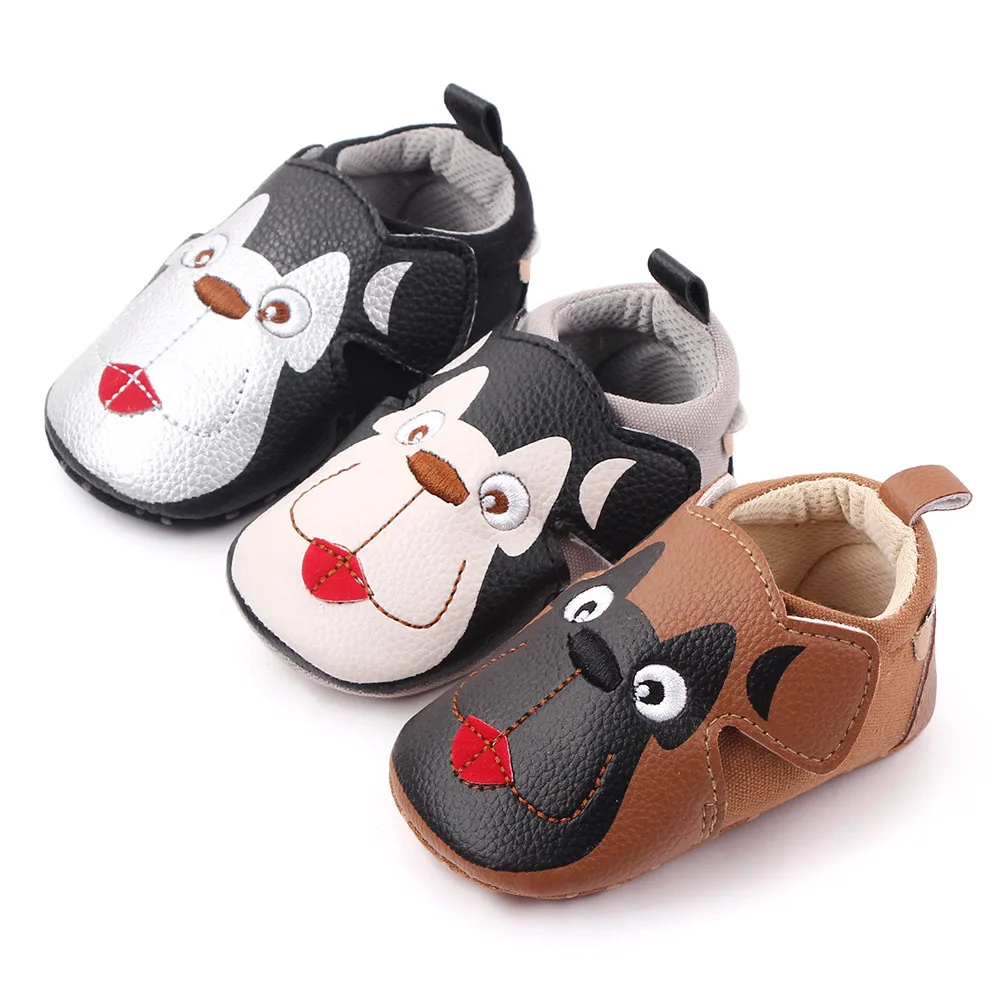 Lovely Dog Design Baby Shoes Boy Girl Walking Shoes Children Casual Shoes Wholesale