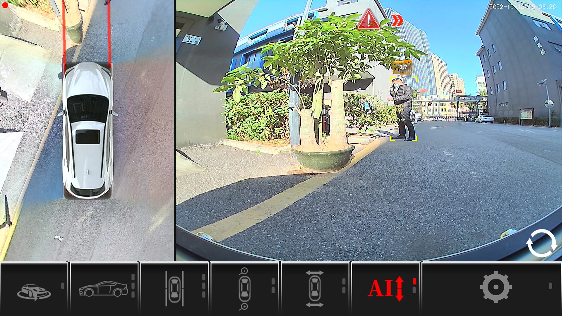 Hesida AI 360 DVR Parking Full HD Car Camera System