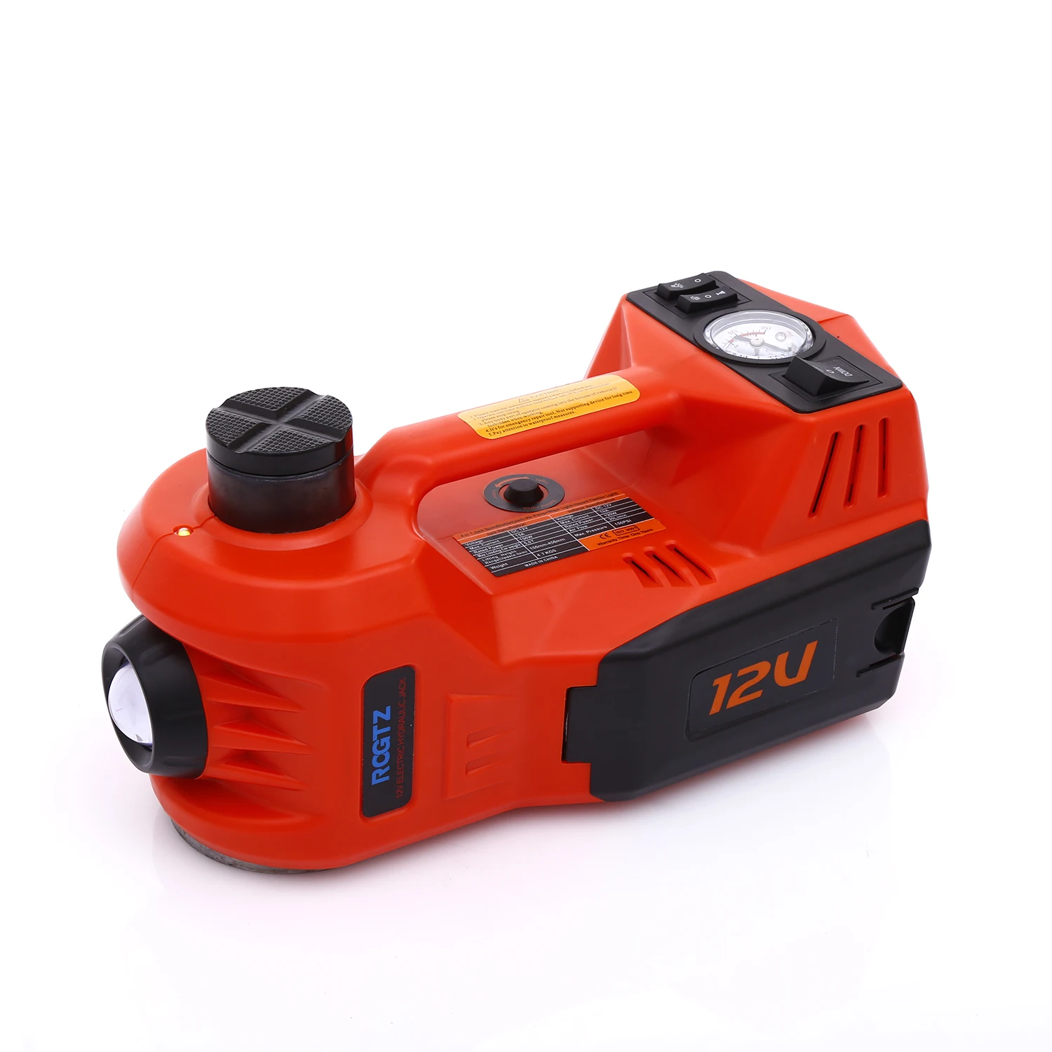 3 in 1 Electric Car Hydraulic Jack - 1-10T Lifting Power