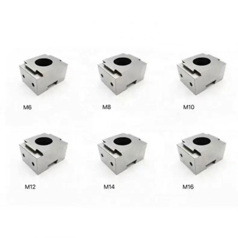 TEBAK CNC Machine Fixed Precision Vise Double Side OK Fixture Vise Cnc Machining Multi-station Wedge Clamping Block Element Vise