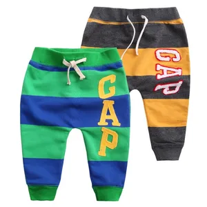 Wholesale Children Fashion Styled Russian Costume Stripe Sports Pants Cheap Price