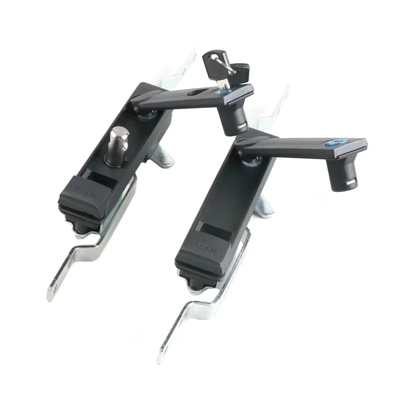 Cabinet Locks MS832-1 MS833-1 Sky Ground Handle Rotation Type Electrical Box Door Locks for Decorations Cut Processing