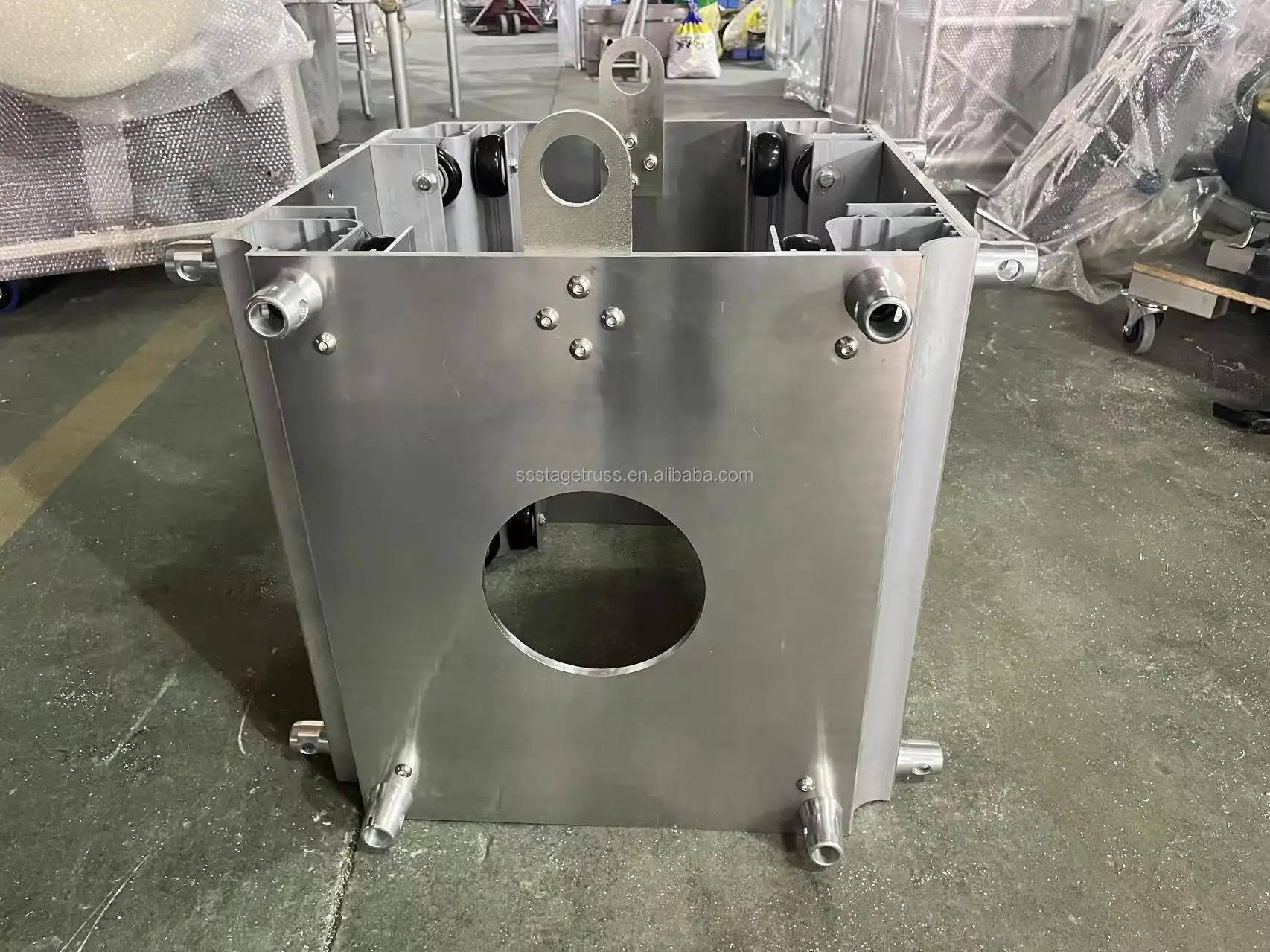 product aluminum truss sleeve block lighting display spigot truss lift system accessories-7