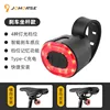 Seat post brake taillight