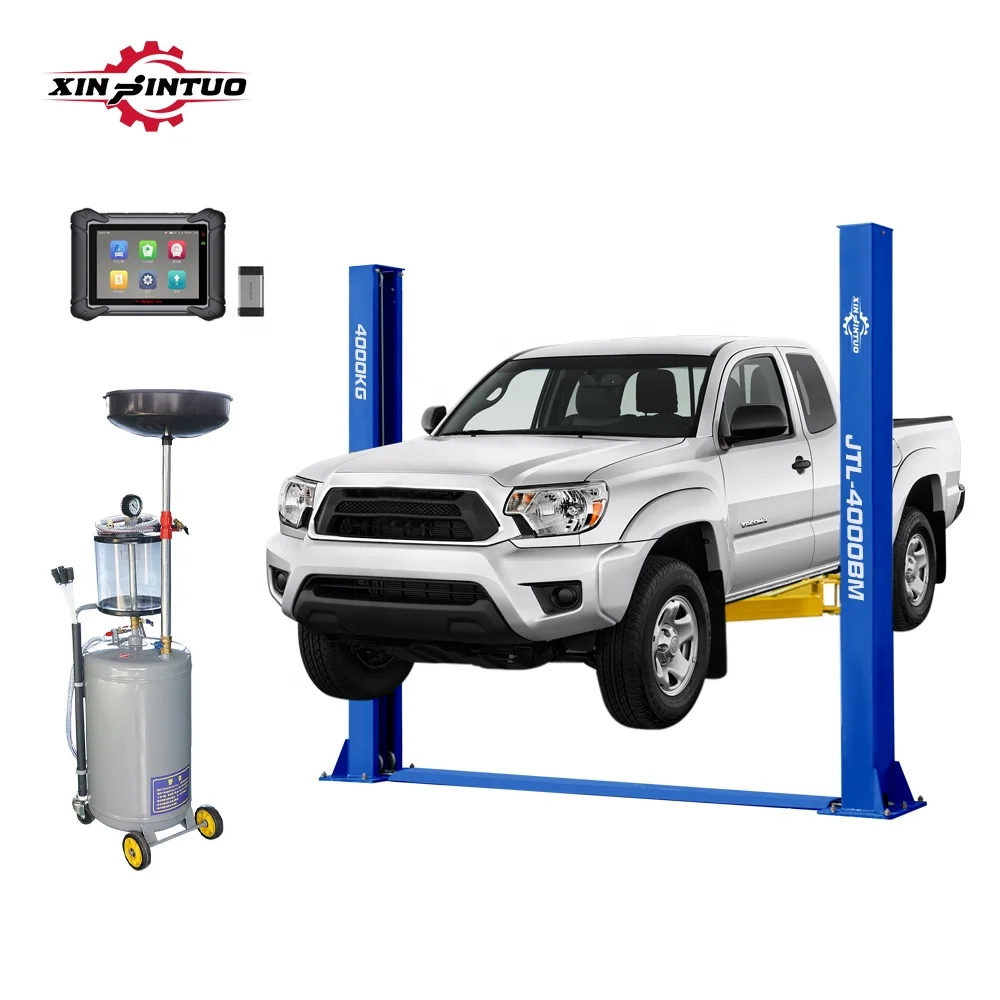 Xinjintuo 3d Wheel Alignment Maintenance Equipment Tyre Tire Changer Fitting Changing Balancer Balancing Machine 4 Post Car Lift