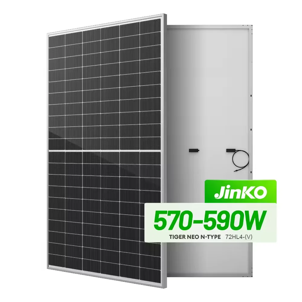 Jinko Tiger Neo N-type Solar Panel 570w 575w 580watts 585w 590w ...