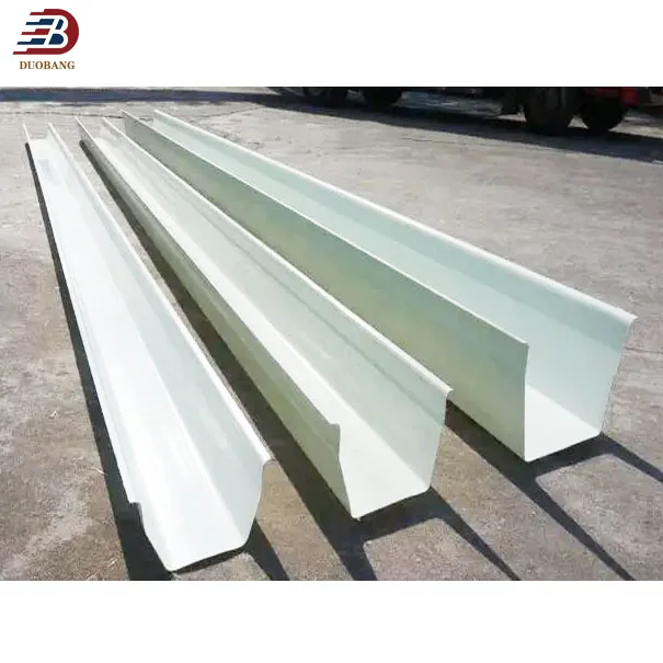 Factory Custom Plastic Gutter Rain Water Drain Channel Modern Shaped Rain Gutters