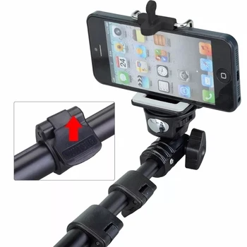 YUNTENG-188 Long Selfie Stick Camera Monopod with Cell Phone Holder for Smartphone YunTeng YT-188 detail image