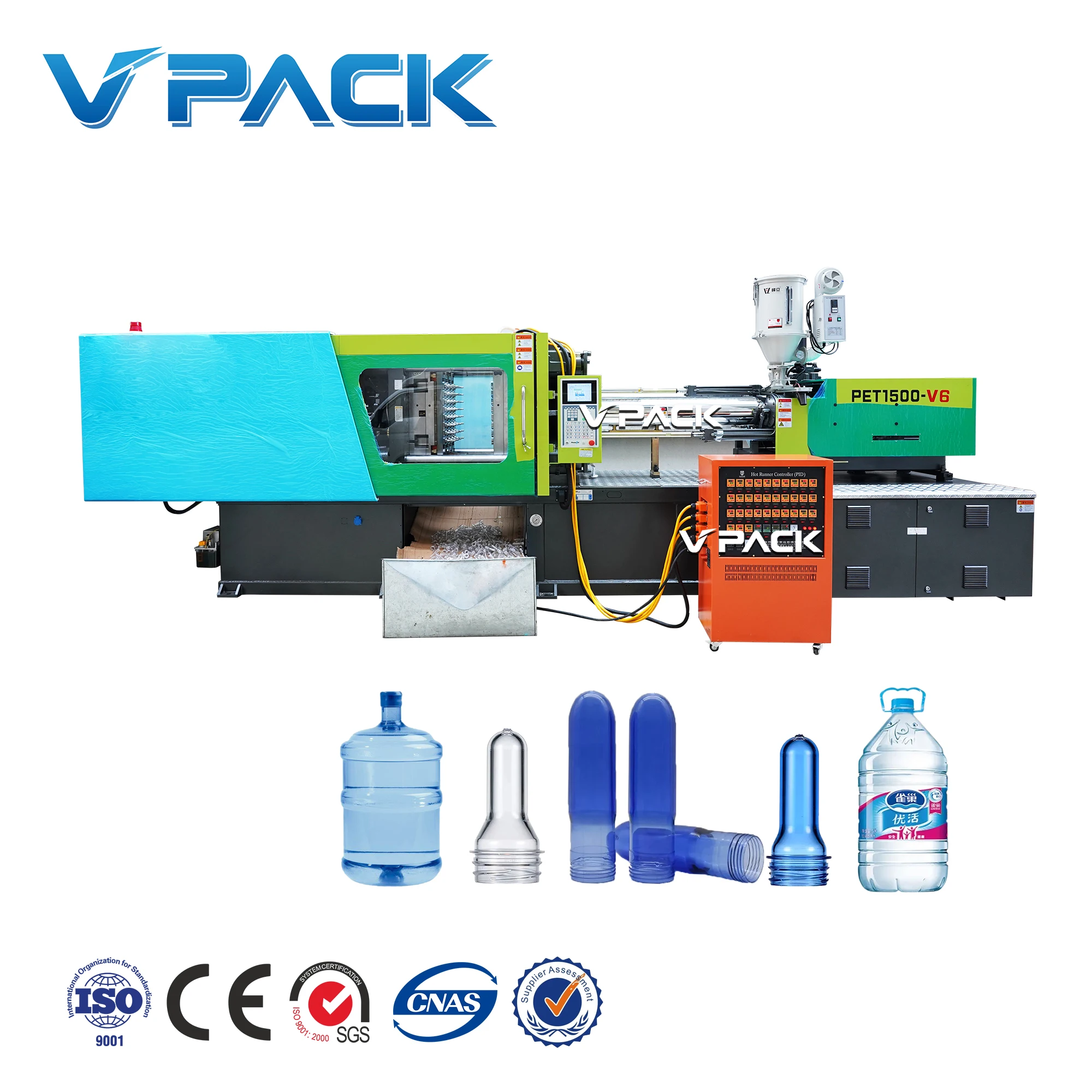 Full Automatic PET Preform Plastic Injection Moulding Machine Price Small Bottle Cover Making Mould Molding Machines
