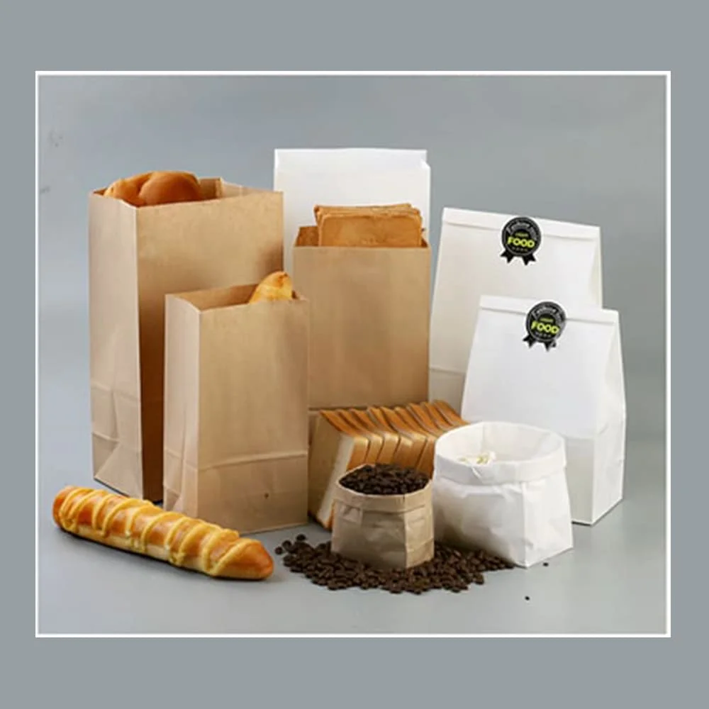 Полностью автоматическая машина для производства пакетиков из крафт-бумаги